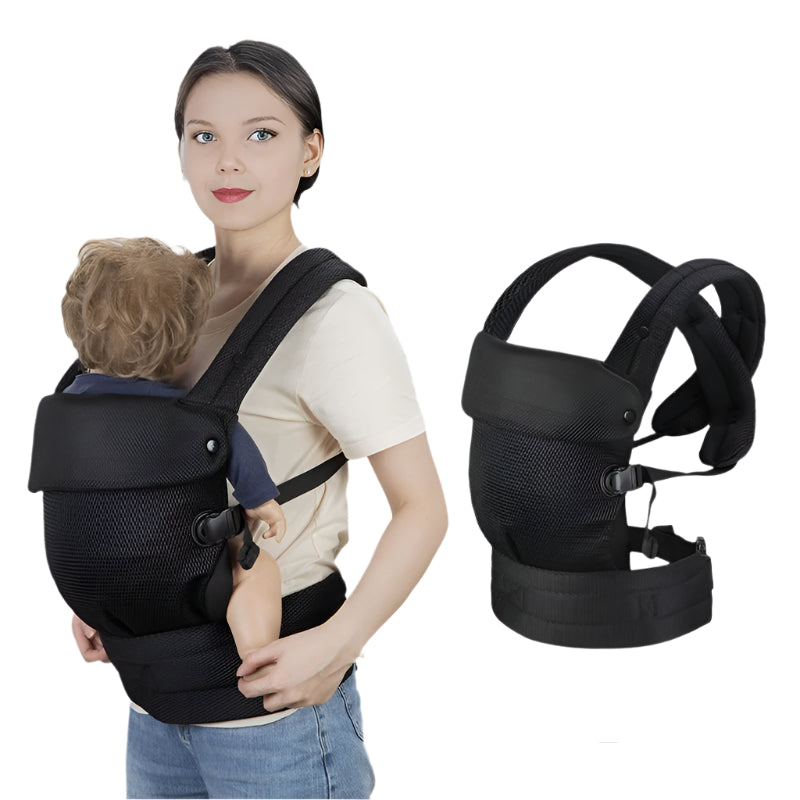 Adjustable Cotton Front And Back Baby Carrier.