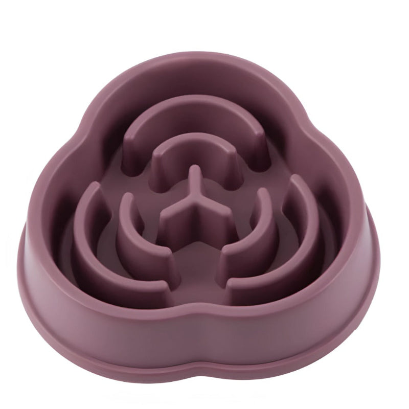 Slow Anti-choke Anti-Skid Feeding Dog Bowl