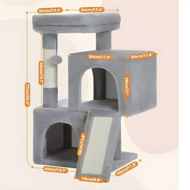 Creative Pet Household Sisal Cat Climbing Frame Cat Nest Toy
