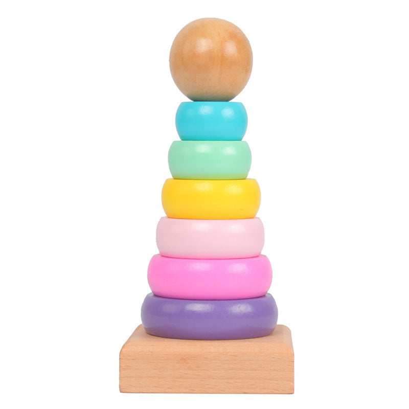 Children's Rainbow Tower Educational Toy