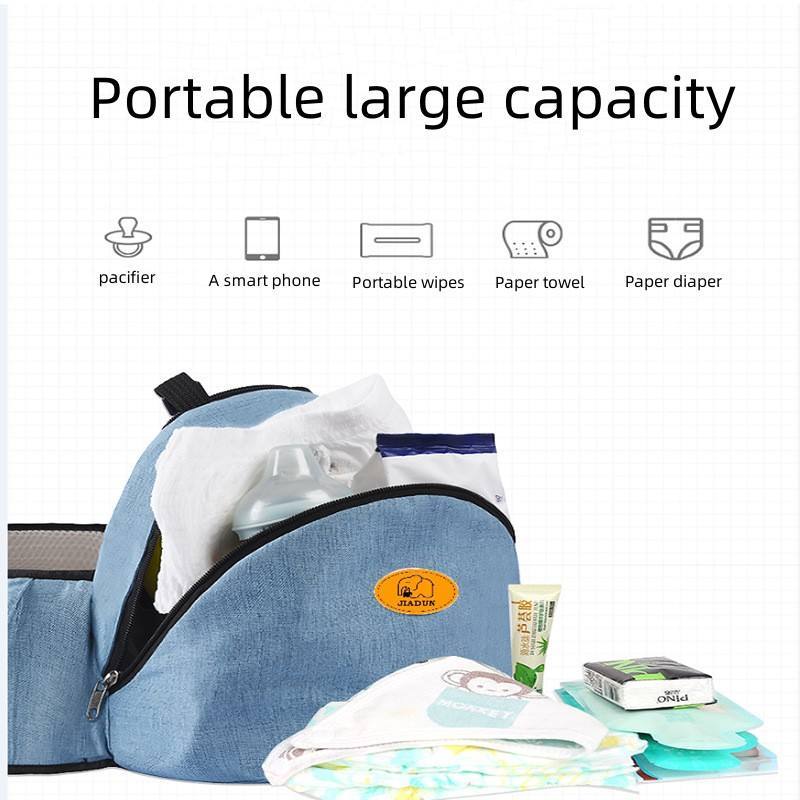 Comfortable Ergonomic Baby Carriers With Adjustable Straps And Large Capacity Waist Pocket For Infants Kids 0-36 Months Unisex