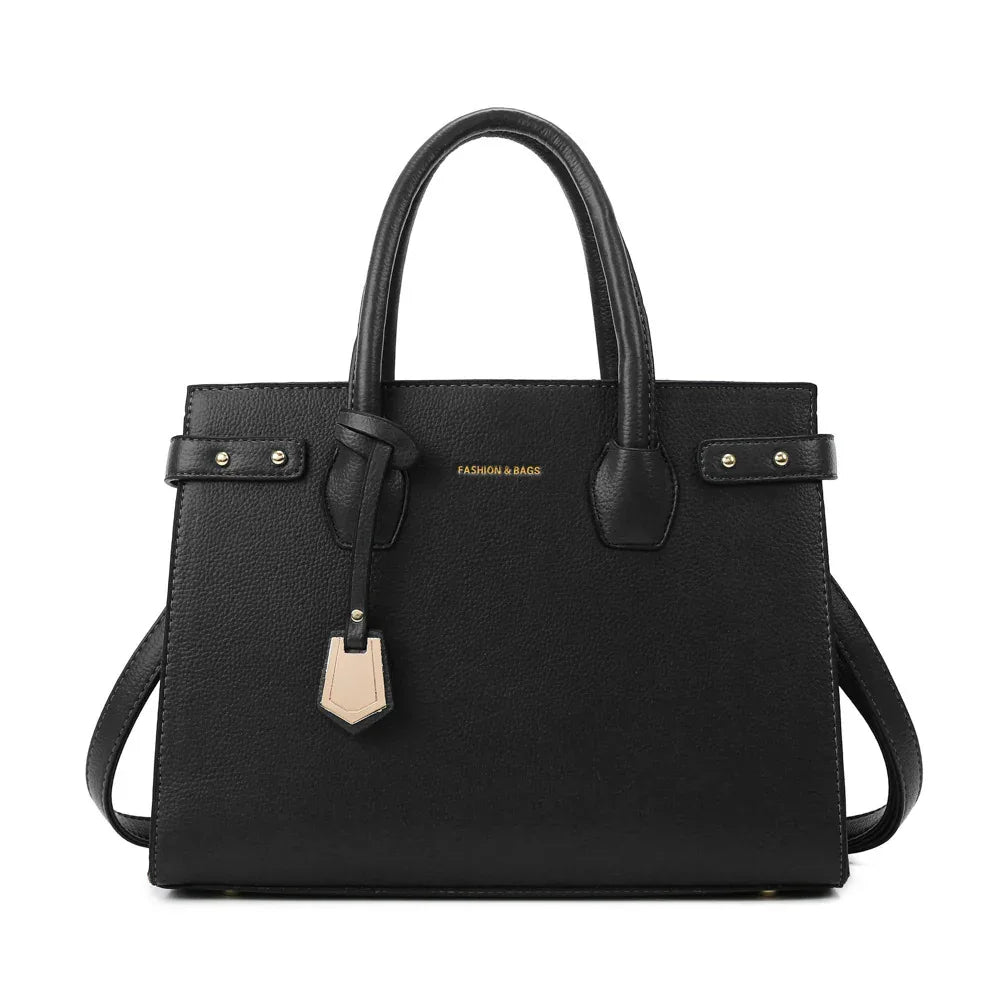 One-Shoulder Crossbody PU Leather Handbag For Women