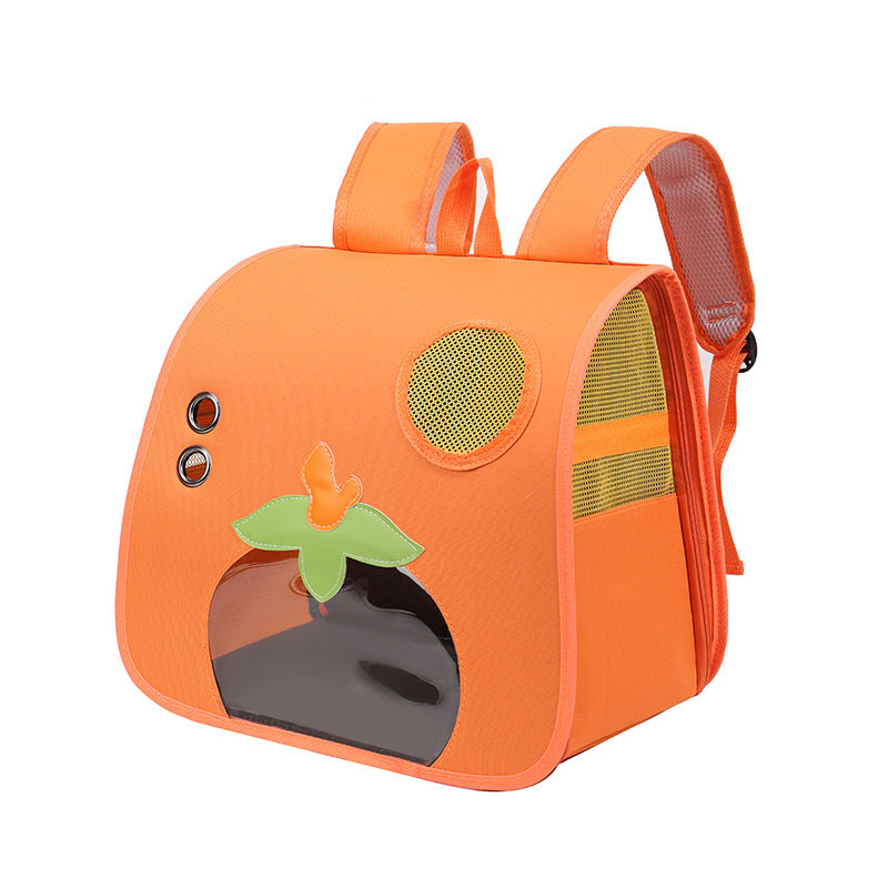 Cat Bag Large Capacity Cartoon Outdoor Lightweight Pet Backpack Comfortable And Breathable