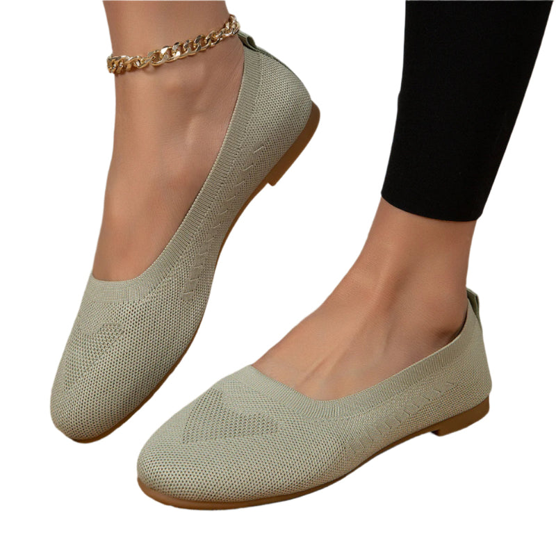 Women's Loafers Casual Slip On Mesh Shoes Flats