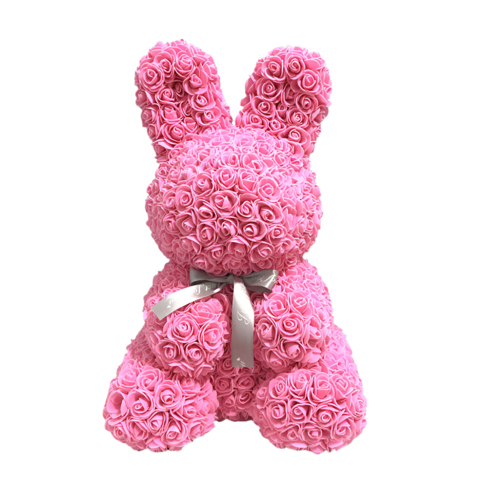 Rose Bunny Valentines Day Eternal Flower Rabbit Romantic Wedding Engagement Ceremony Party Decoration Christmas Gifts