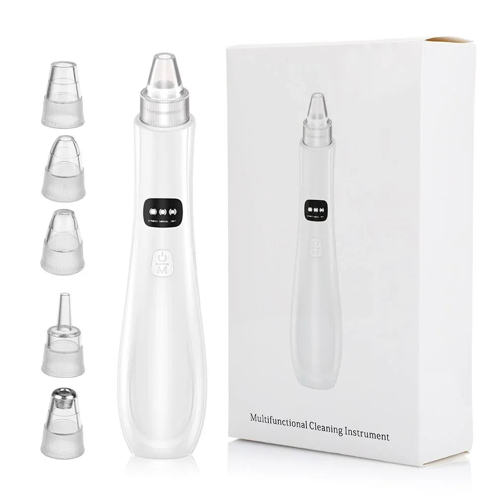 Electric 3 Suction Mode Face Cleansing Beauty Machine Blackhead Remover Skin Care Device