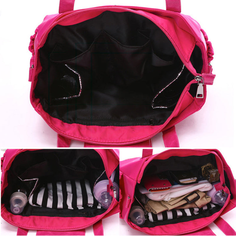 Fashionable Durable Waterproof Baby Diaper Bag Organizer With Storage Pouch