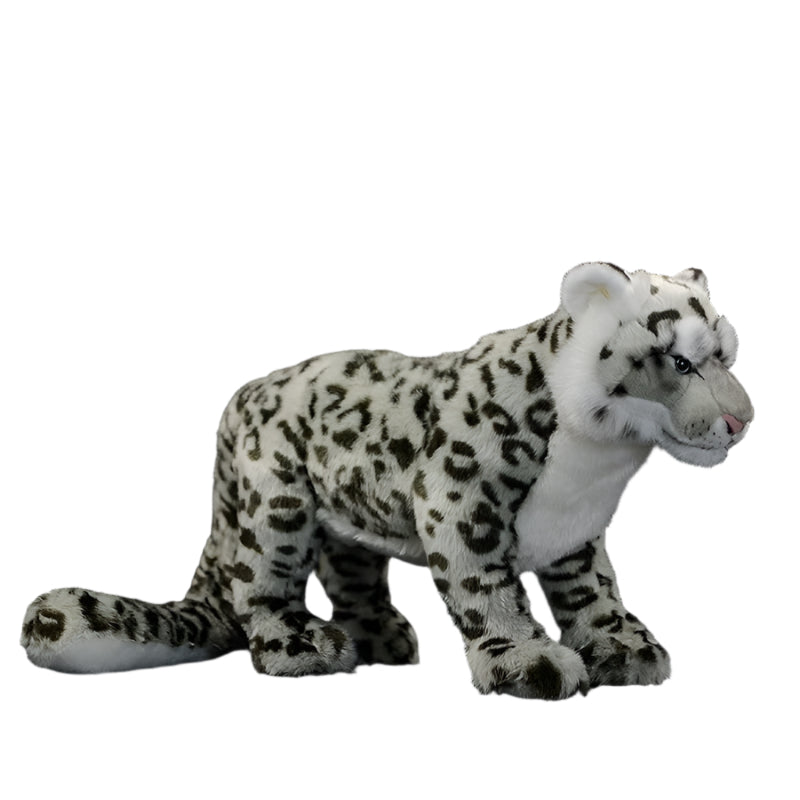 Big Snow Leopard Plush Toy - Weriion