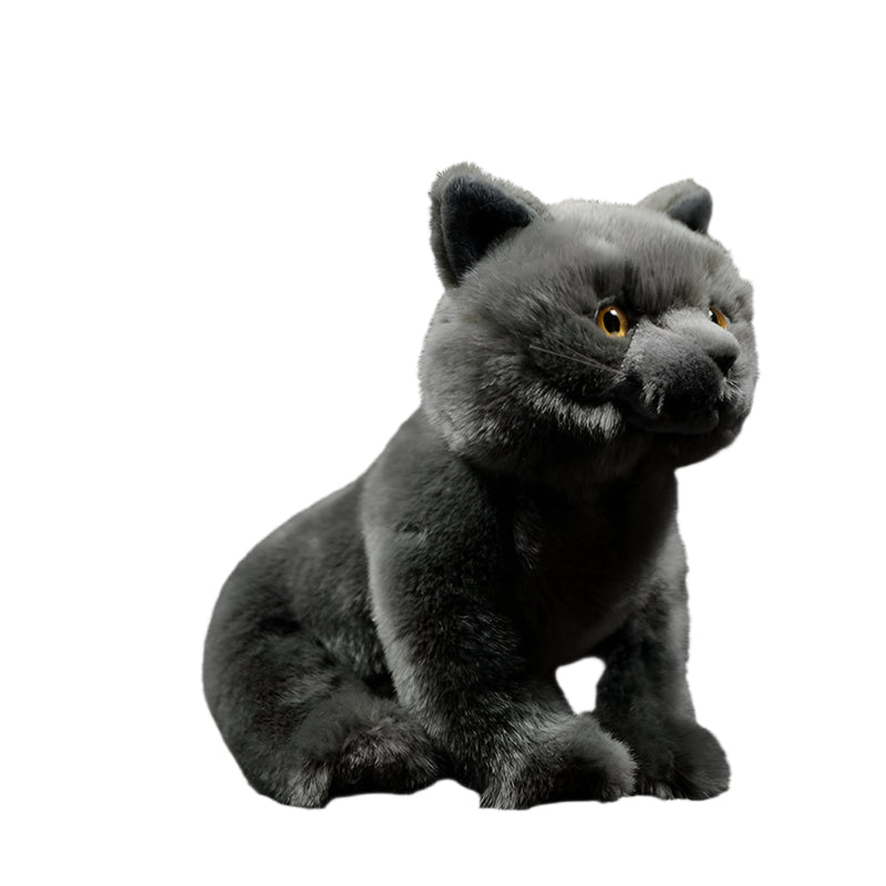 Black Cat Stuffed Animal Plush Toy Doll - Weriion