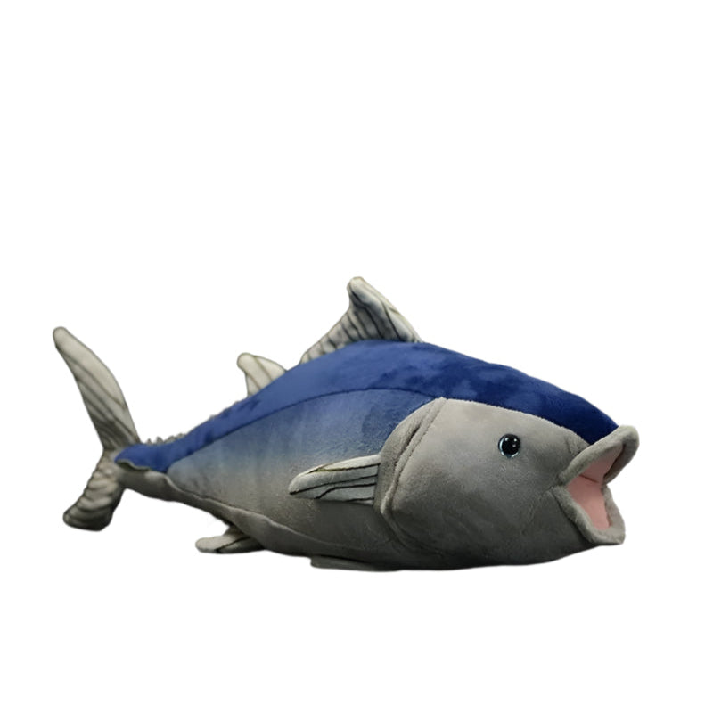 Blue Tuna Fish Marine Aquatic Animal Plush Toy - Weriion