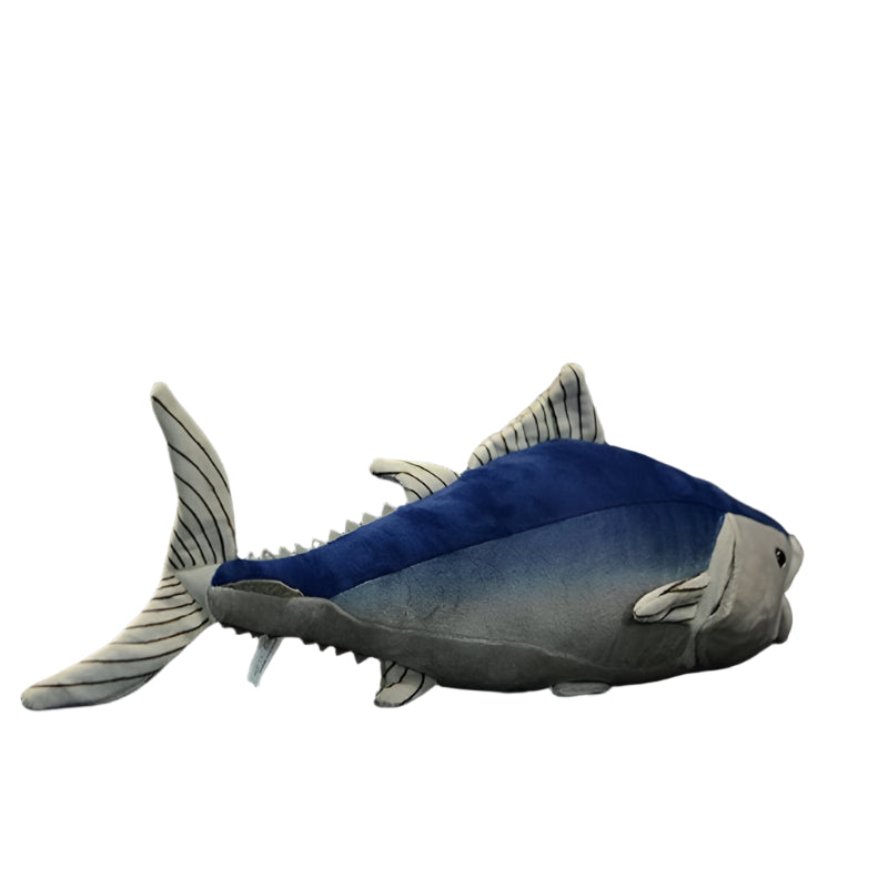 Blue Tuna Fish Marine Aquatic Animal Plush Toy - Weriion