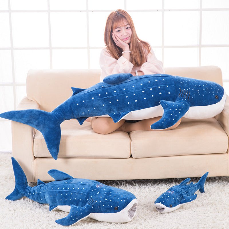 Blue Whale Shark Soft Stuffed Plush Toy - Weriion