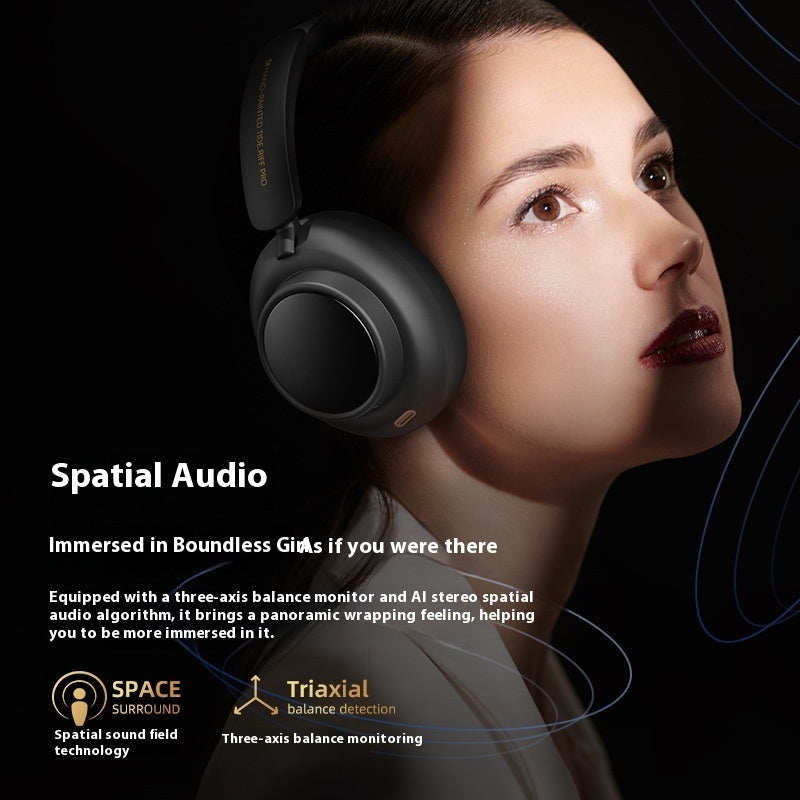 Active Noise Reduction ANC Wireless Headphones.