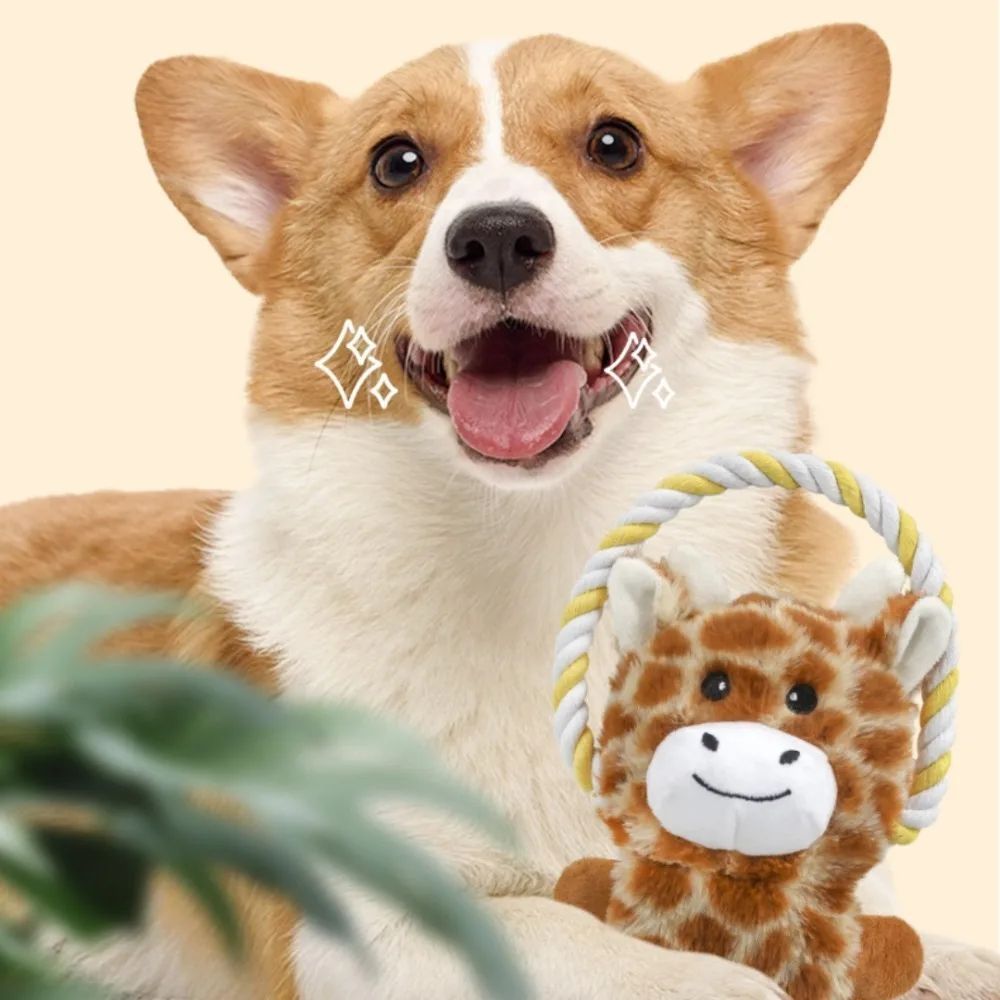 Funny Plush Stuffed Animals Bite Resistant Pet Dog Chew Toys.