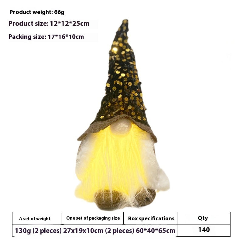 Luminous Glowing Decorative Christmas Dolls