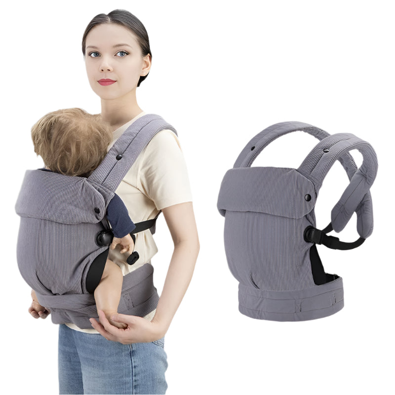 Adjustable Cotton Front And Back Baby Carrier.
