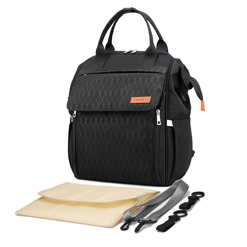 Multi-Purpose Large-Capacity Mother Parent And Baby Diaper Bag