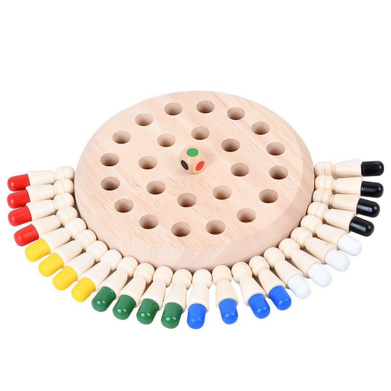 Children's Early Development Pattern Memory Training Wooden Educational Toy - Weriion