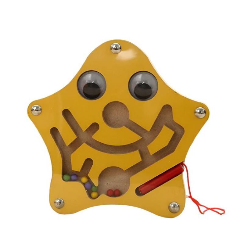 Children's Wooden Magnetic Maze Educational Toys For Early Development - Weriion