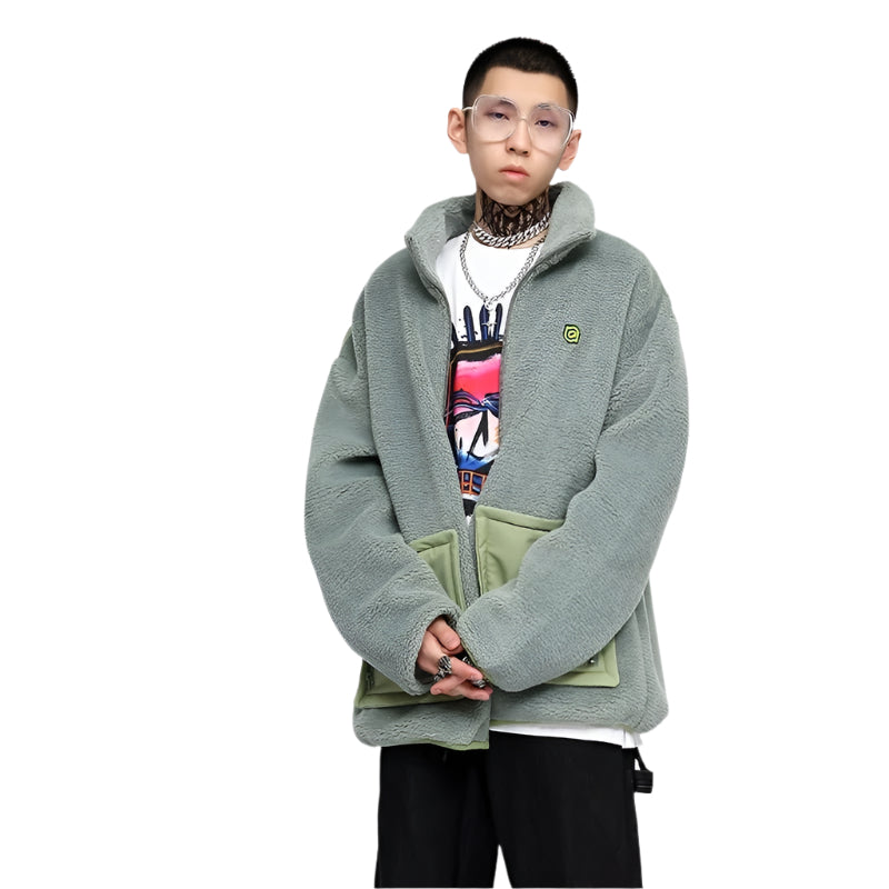 Cotton Jacket With Large Pockets For Men - Weriion