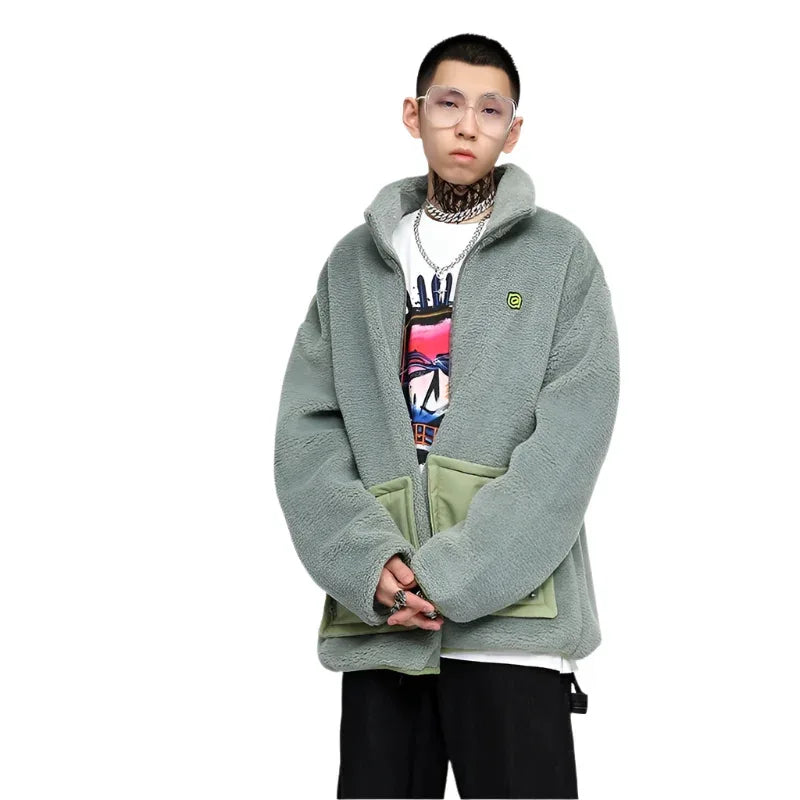 Cotton Jacket With Large Pockets For Men - Weriion