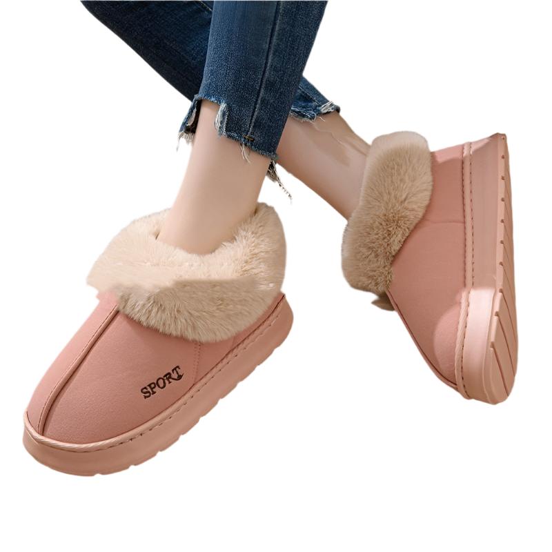 Cozy Non - Slip Comfortable Indoor Faux Fur Slippers For Women - Weriion