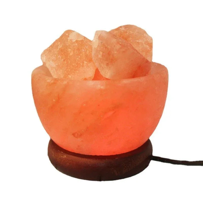 Crystal Salt Lamp LED Colorful Color Changing Decoration - Weriion