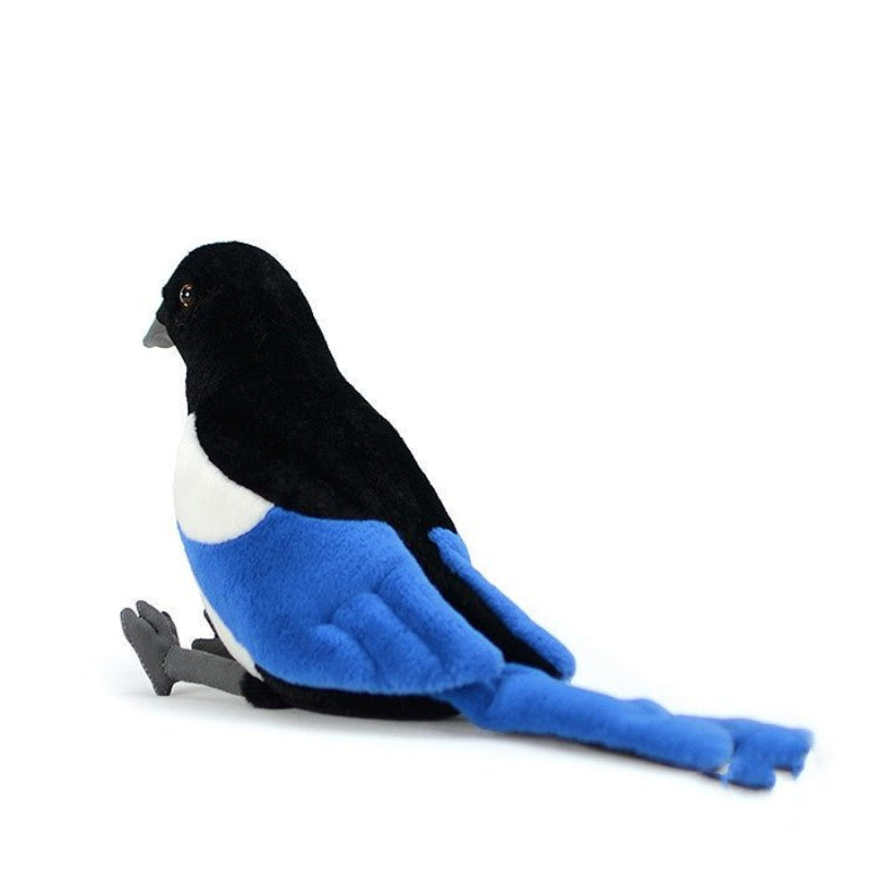 Cute Oriental Eurasian Magpie Bird Plush Toy Doll - Weriion