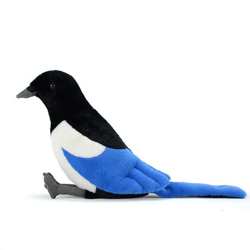 Cute Oriental Eurasian Magpie Bird Plush Toy Doll - Weriion