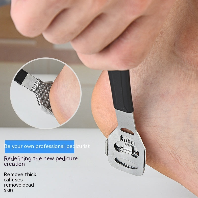 Stainless Steel Foot Scrubber Calluses Removal