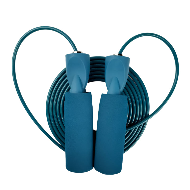 Steel Bearing Wire Rope PVC Fitness Skipping Jumping Rope.