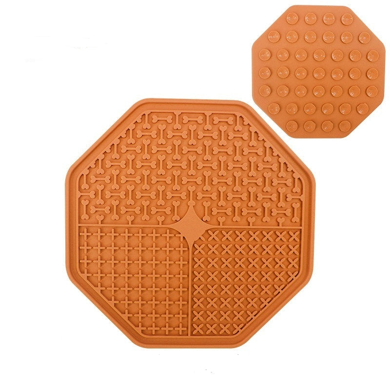 Silicone Pet Licking Dog Feeding Mat For Slow Feeding