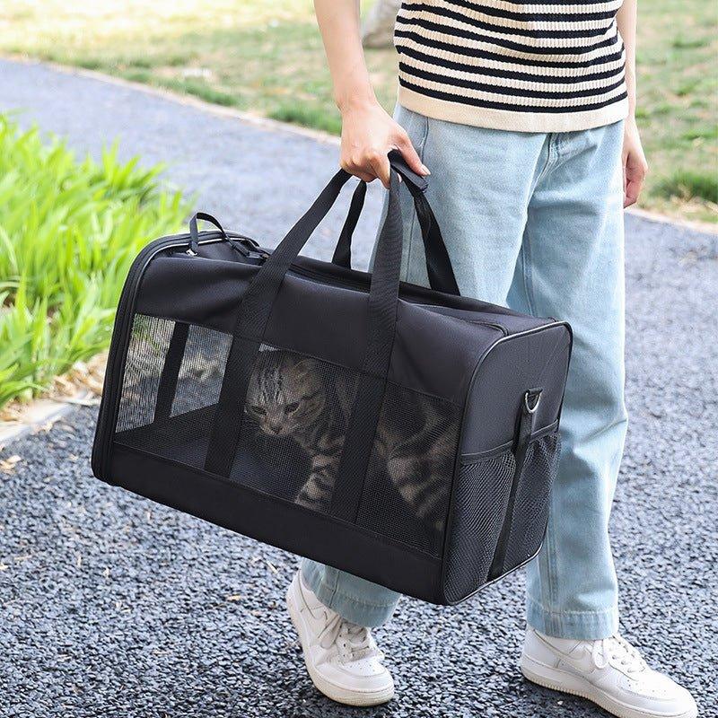 Dog Cat Foldable Transportation Pet Carrying Handbag - Weriion