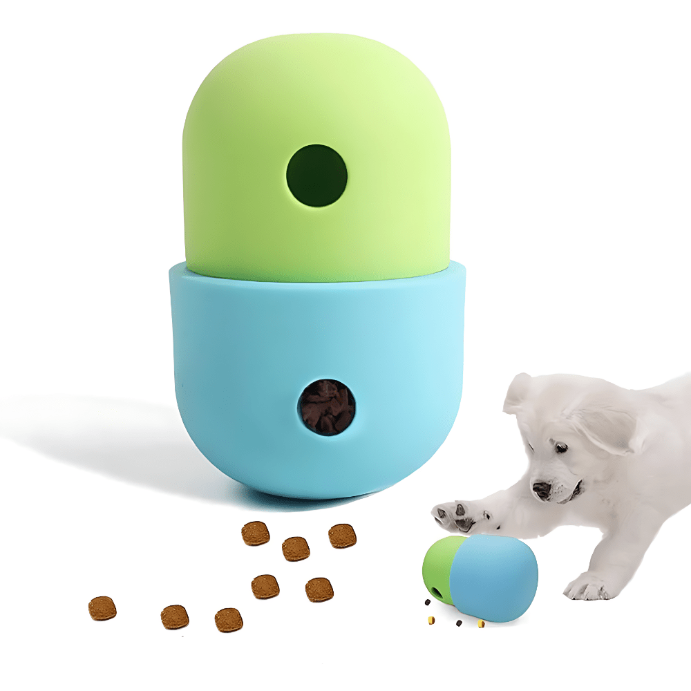 Dog Treat Food Dispensing Slow Feeding Toy - Weriion