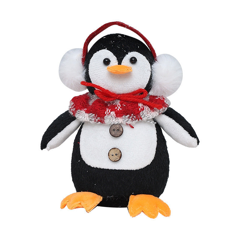 Christmas Decorations Little Penguin Christmas Doll