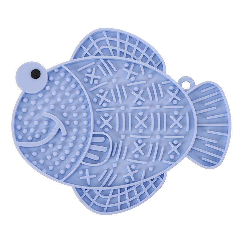 Silicone Pet Slow Food Anti-Tumble Anti-Overflow Dog Licking Feeding Pad