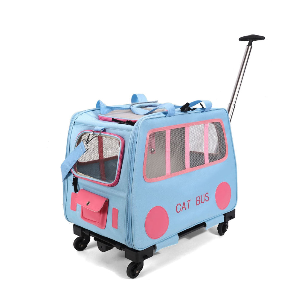 Pet Trolley Bag Portable Versatile Cat Bus