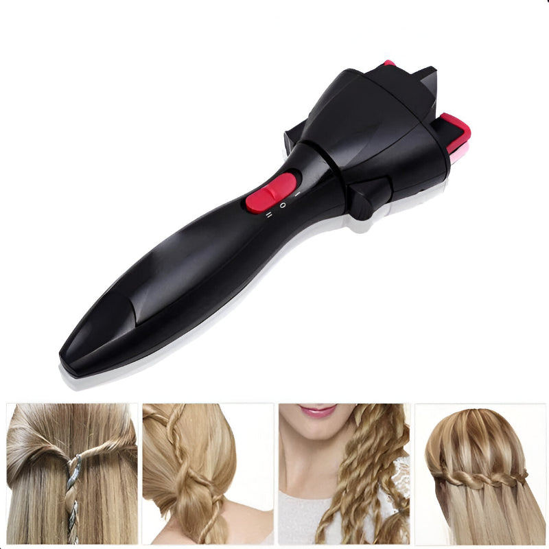 Automatic USB Electric Hair Twister Braider Styling Roller Making Braiding Tool