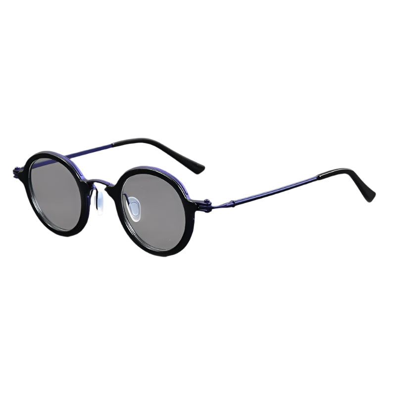 Pure Titanium Fashion Retro Trend Anti-Blue Light Glasses