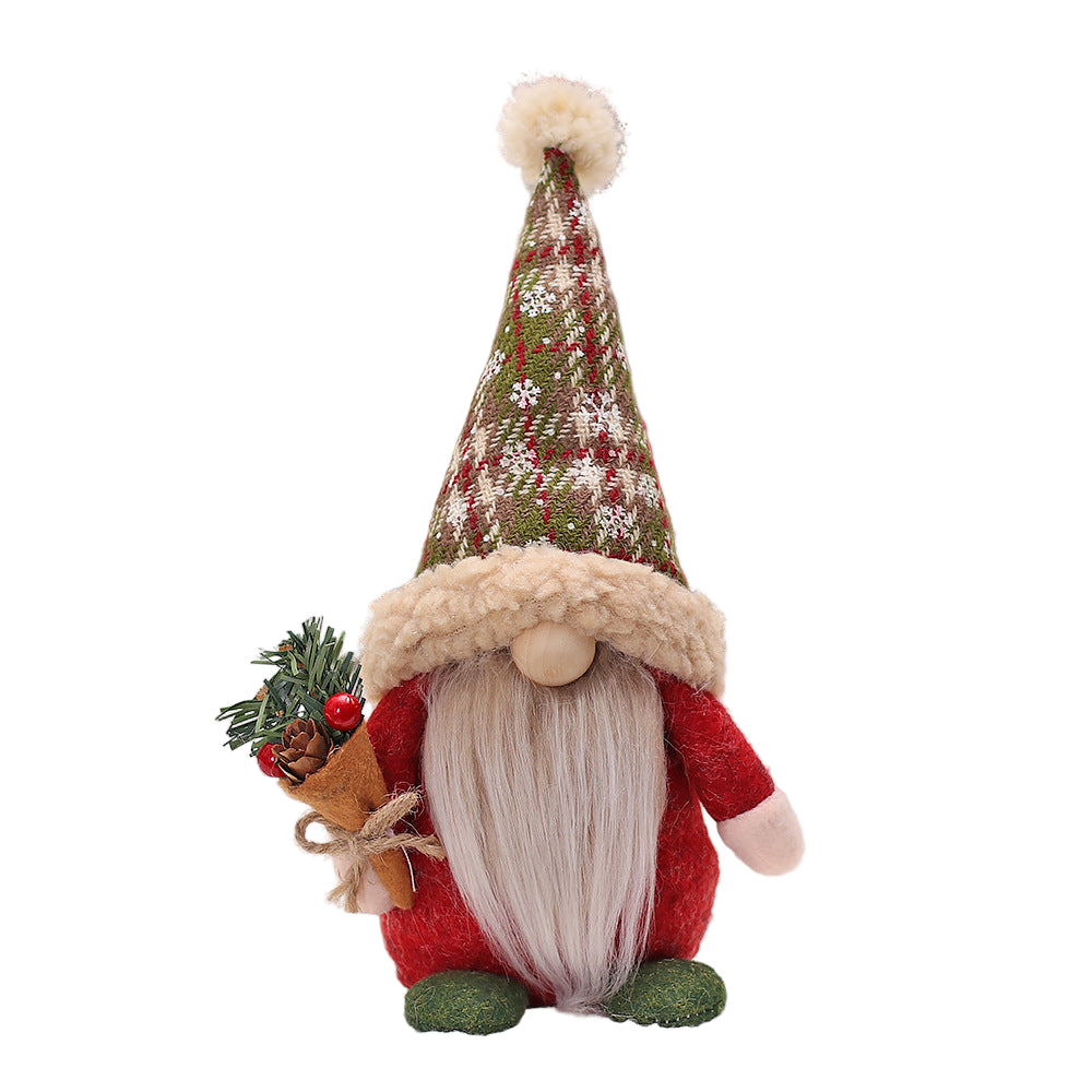 No Face Santa Baby Doll Christmas Ornaments For Decoration