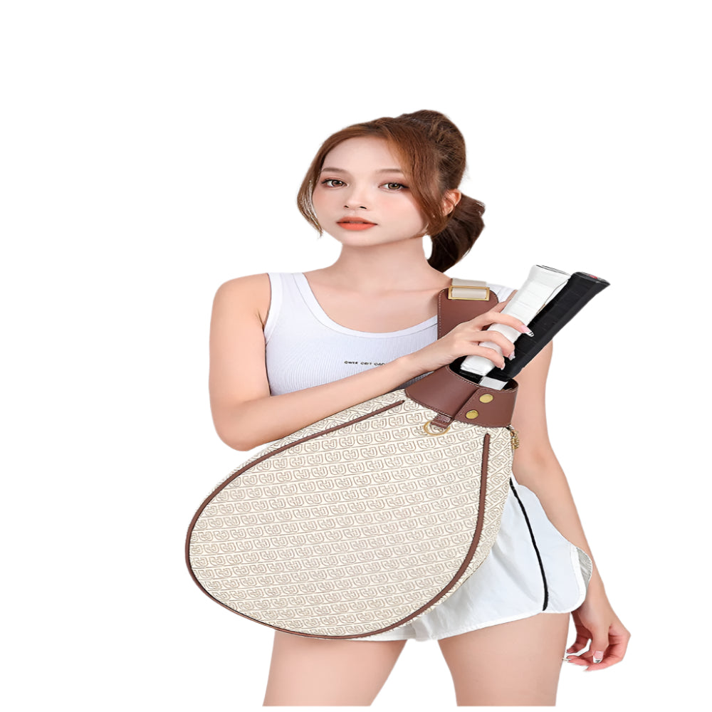 Large Capacity One-Shoulder Badminton Tennis Crossbody Racket Bag