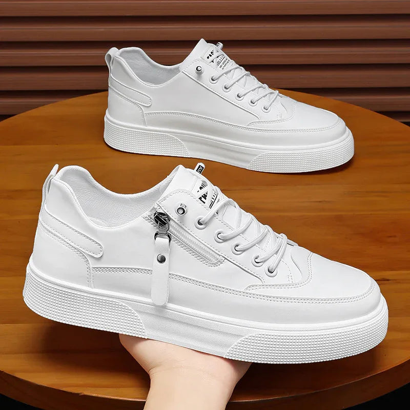Men's Casual Sneakers All-Matching Lace-Up Board Shoes