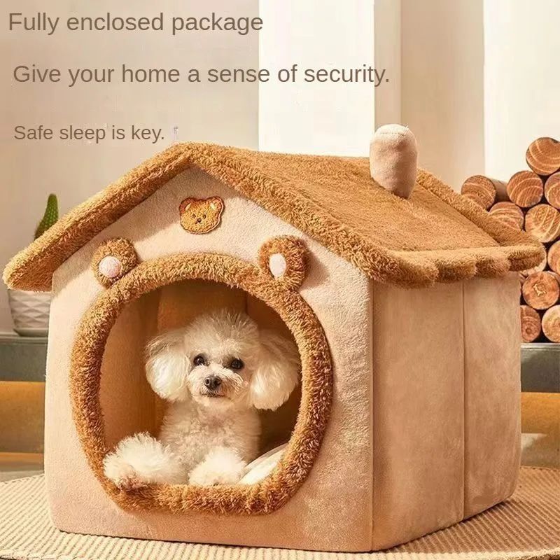 Cat And Dog Nest Washable Warm Comfortable Pet House.