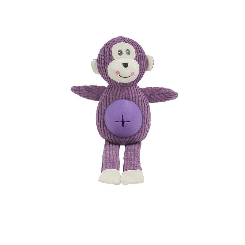 Animal-Shaped Stuffed Toy For Dog Bite Resistant Pet Supplies.
