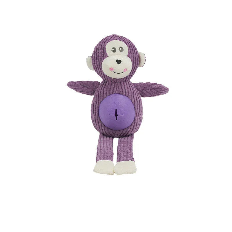 Animal-Shaped Stuffed Toy For Dog Bite Resistant Pet Supplies.