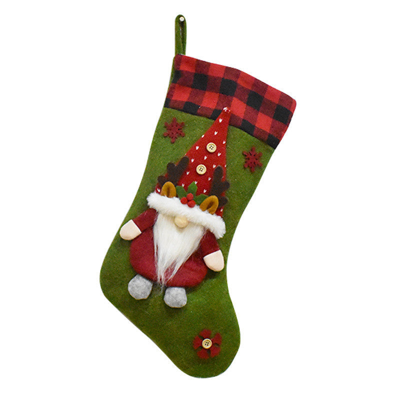 Christmas Decoration Stocking Hanging Gift Bag