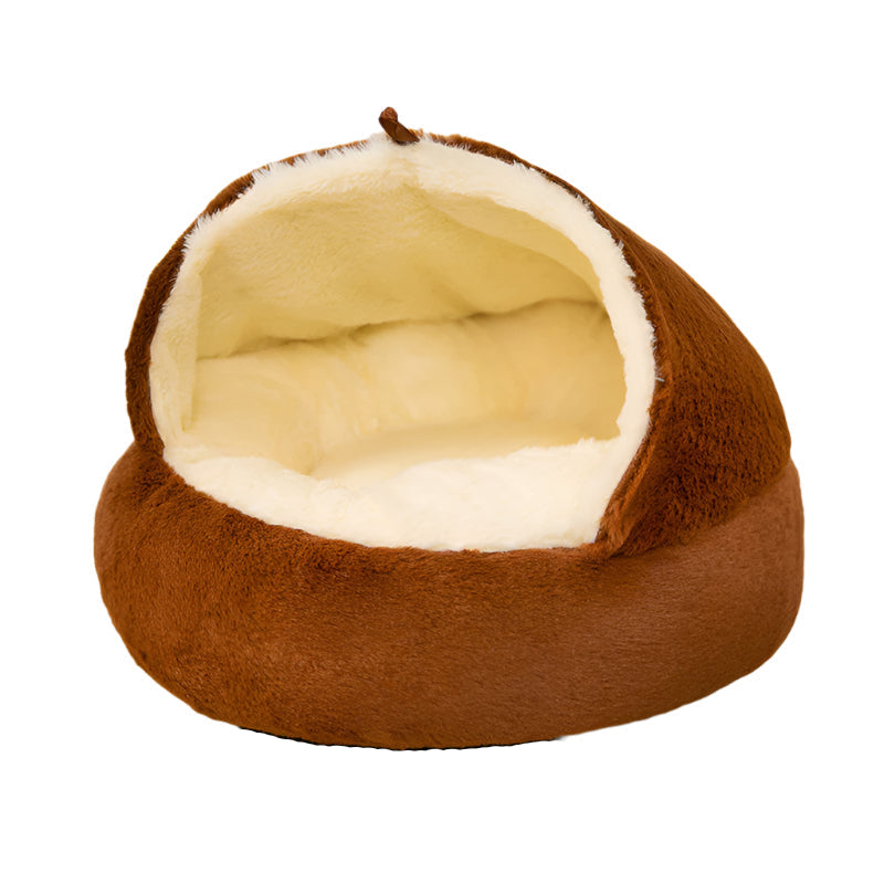 Universal Pet Kennel Bed For All Four Seasons, Sleeping Cat Nest, Semi-Closed Dog House.