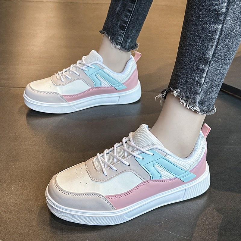 Women's Spring And Summer Low-Top Mesh Versatile Youth Sneaker