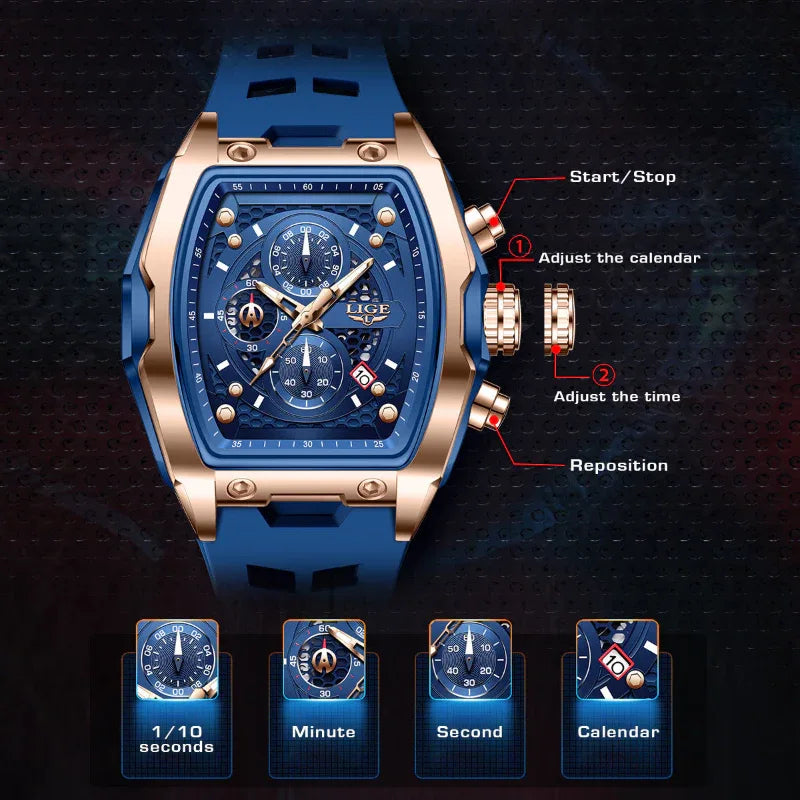 Fashionable Casual Men's Quartz Watch