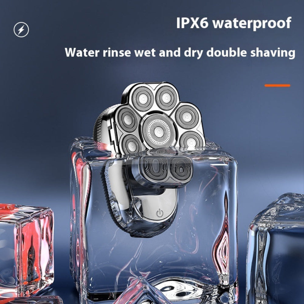 Men's Digital Display Multifunctional Electric Shaver